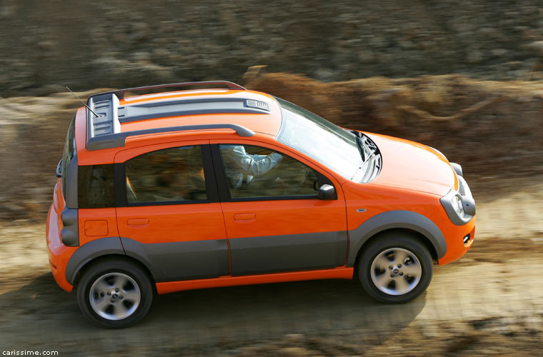 Fiat Panda Cross avec Michael Schumacher et Felipe Massa