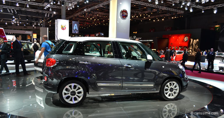 Fiat 500 L au Salon Automobile de Paris 2012