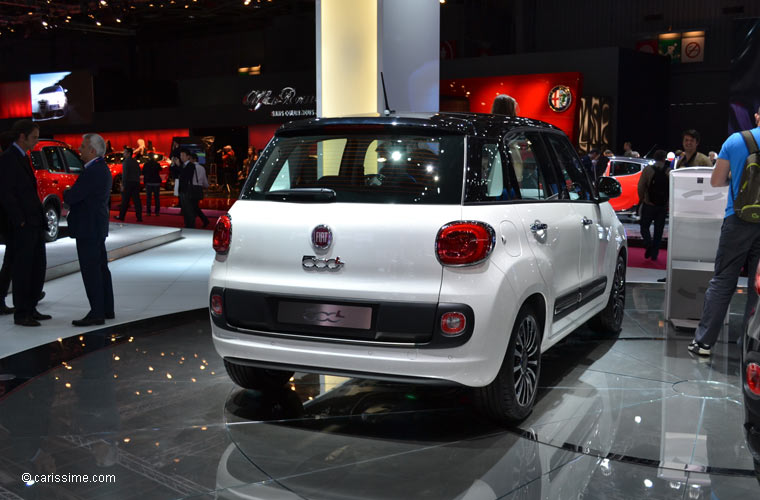 Fiat 500 L au Salon Automobile de Paris 2012