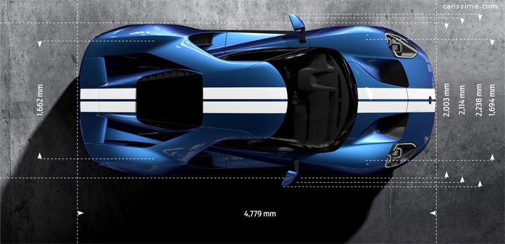 Dimensions Ford GT 2016 Supercar Dimensions Ford GT 2016 Supercar