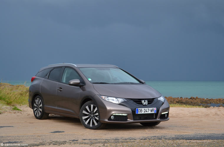 Essai Honda Civic Tourer 2014 Break