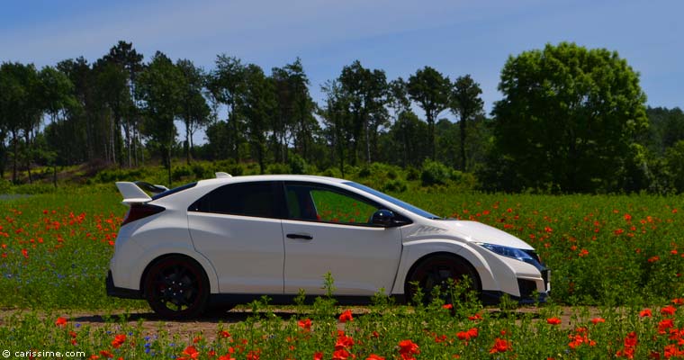 Essai Honda Civic Type R 2015 sur route