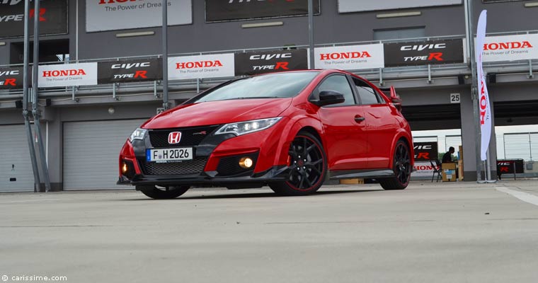 Essai Honda Civic Type R 2015 Circuit Slovakia Ring