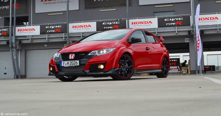 Essai Honda Civic Type R 2015 Circuit Slovakia Ring