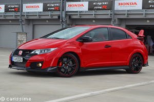 Essai Honda Civic Type R 2015 Circuit Slovakia Ring