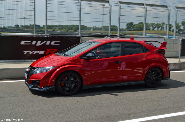 Essai Honda Civic Type R 2015 Circuit Slovakia Ring