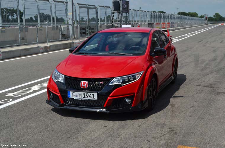 Essai Honda Civic Type R 2015 Circuit Slovakia Ring