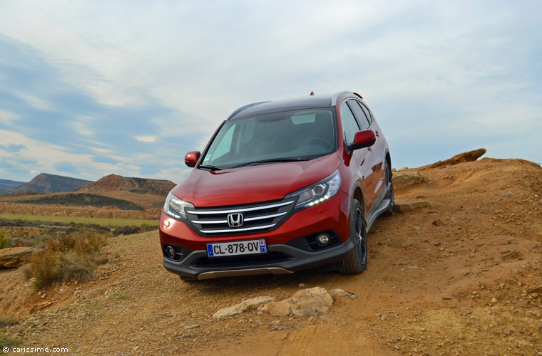 Essai Honda CR-V 4 en Espagne