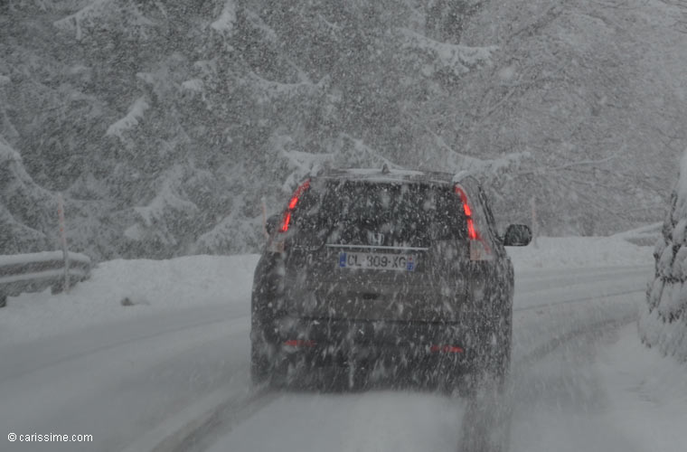 Essai Honda CR-V 4 Suisse sur Neige