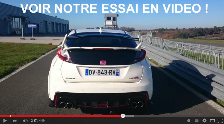 Essai Vidéo Honda Jazz et Civic Type R