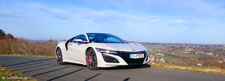 Essai Honda NSX 2016 Essai Honda NSX 2016