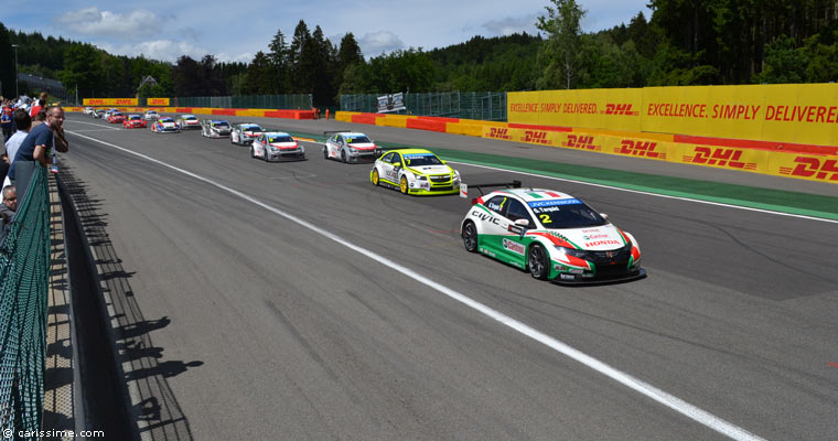 Honda WTCC 2014 à SPA Francorchamps reportage