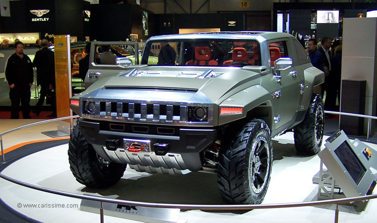 Hummer Concept HX Genève 2008  carissime