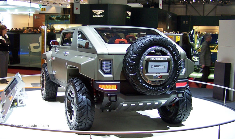 Hummer Concept HX Genève 2008  carissime