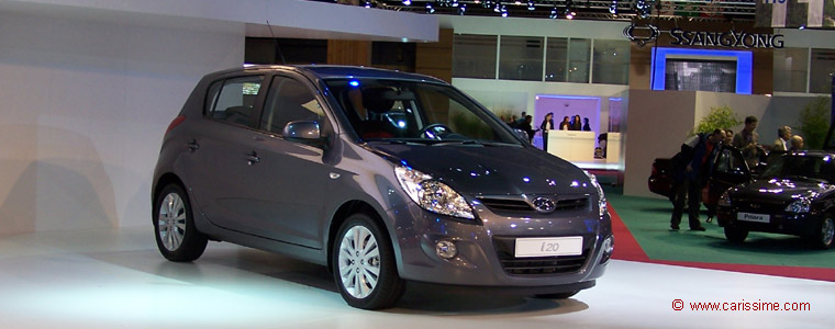 HYUNDAI i20 Salon Auto PARIS 2008