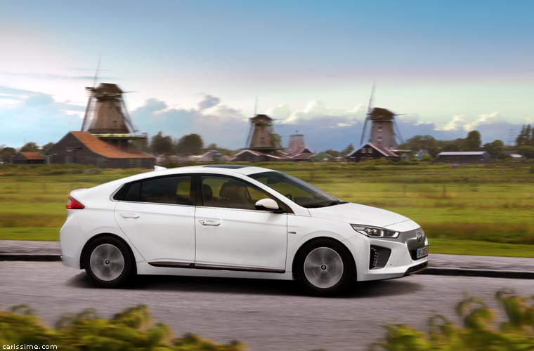 Hyundai Ioniq EV électrique 2016