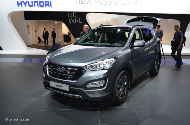 Hyundai Santa Fe au Salon Automobile de Paris 2012