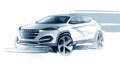 Dessin Hyundai Tucson 2015