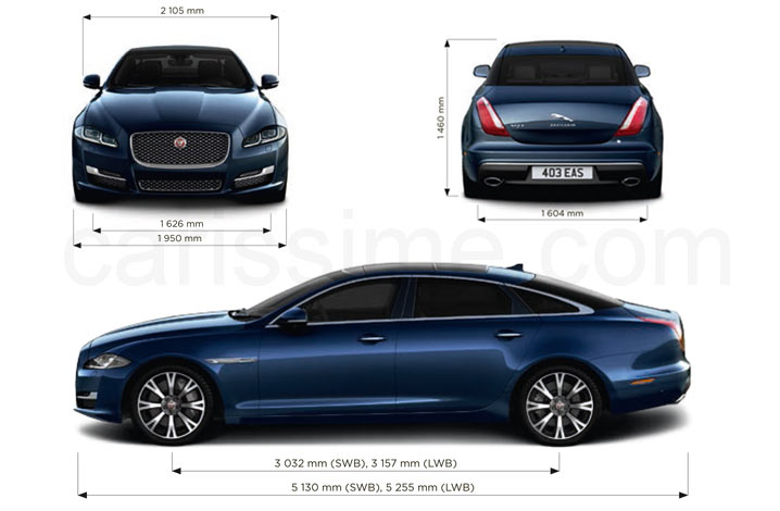 Jaguar XJ - 8 Restylage 2015