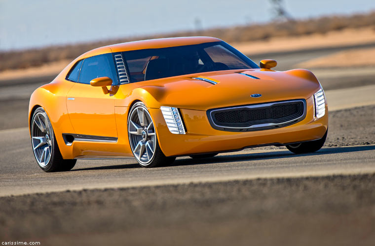 Kia GT4 Stinger Concept Detroit 2014