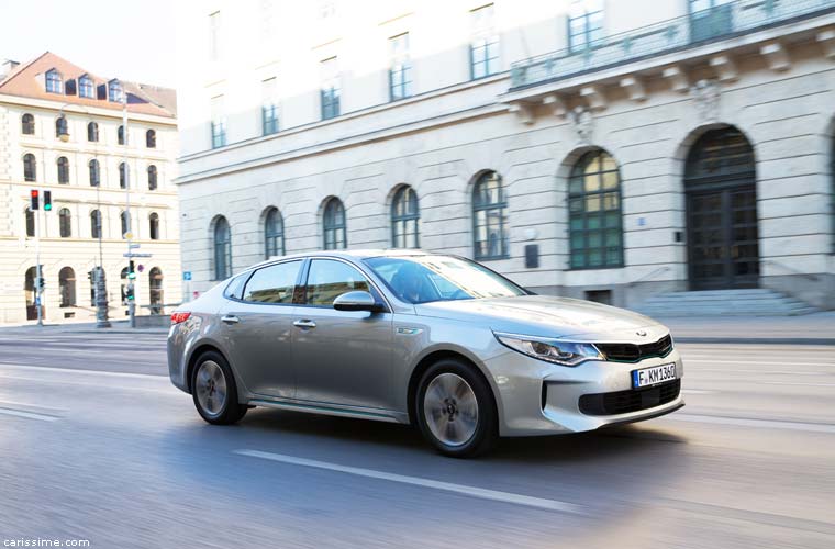 Kia Optima PHEV Hybride 2016