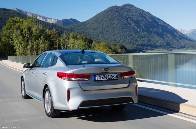 Kia Optima PHEV Hybride 2016