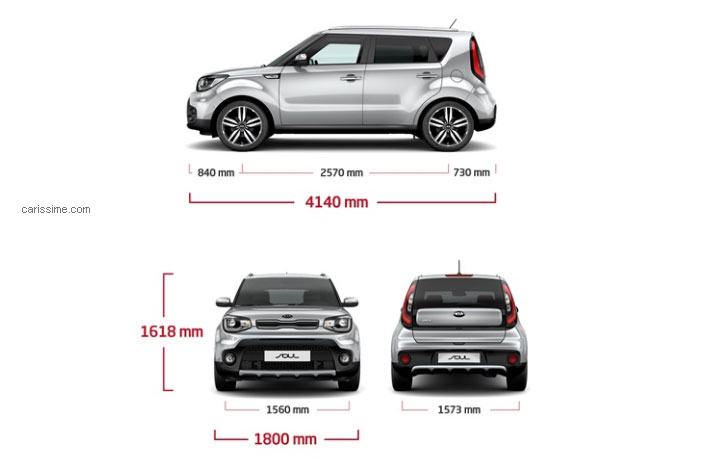 Kia Soul 2 2014 Petit Monospace