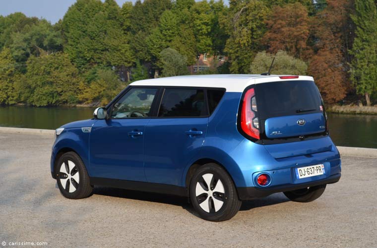 Essai Kia Soul EV Electrique 2014