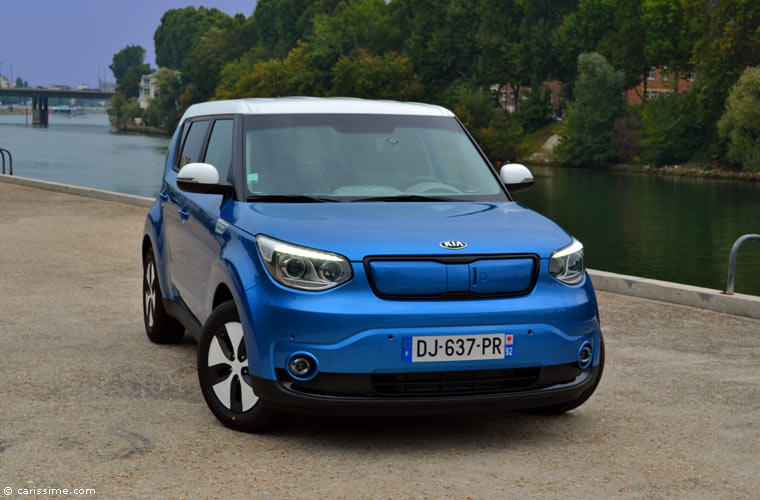 Essai Kia Soul EV Electrique 2014