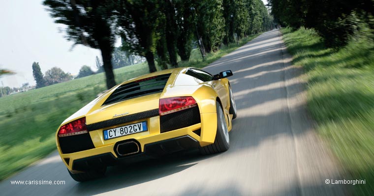 Lamborghini Murcielago LP640 arrière