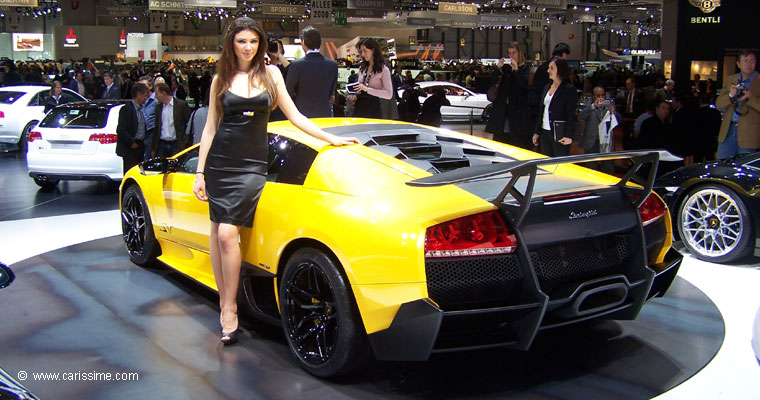 LAMBORGHINI MURCIELAGO LP670 SUPERVELOCE Salon Auto GENEVE 2009