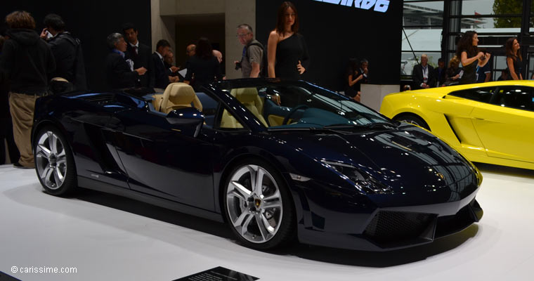 Lamborghini LP 560 4 Spyder au Salon Automobile de Paris 2012