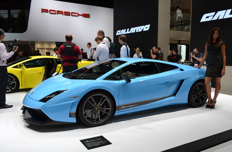 Lamborghini LP 570 Superleggera au Salon Automobile de Paris 2012