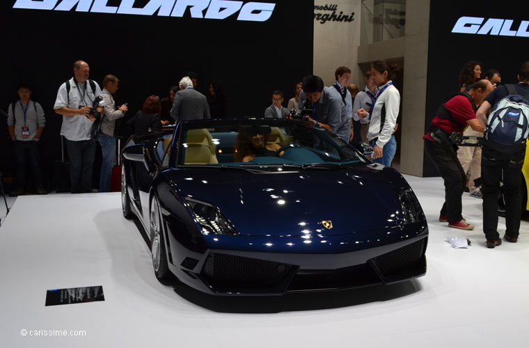 Lamborghini LP 560 4 Spyder au Salon Automobile de Paris 2012