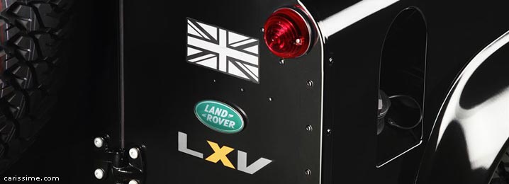 Land Rover Defender LXV 2013 Land Rover Defender LXV 2013