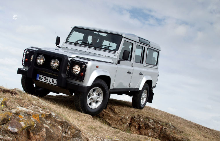 Land Rover Defender Silver Limited Edition