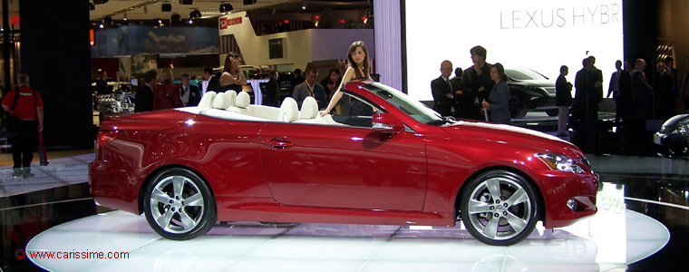 LEXUS IS 250C Salon Auto PARIS 2008