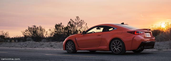 Lexus RC F Voiture de Sport 2015