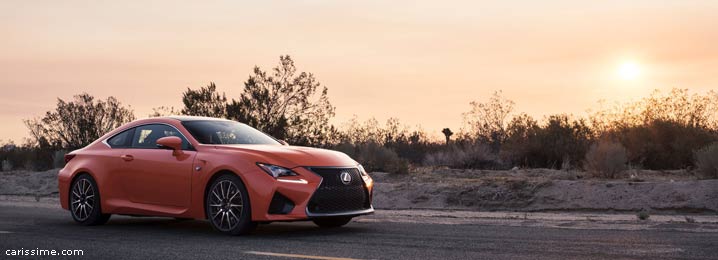 Lexus RC F Voiture de Sport 2015