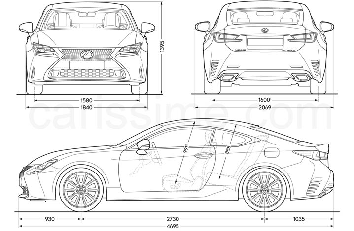 Lexus RC Coupé 2016 Lexus RC Coupé 2016