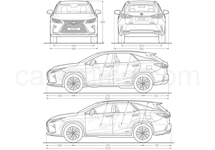 Lexus RX 4 2015 Hybride Lexus RX 4 2015 Hybride