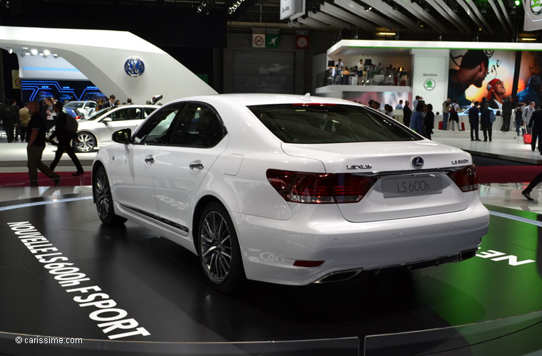 Lexus LS 600H au Salon Automobile de Paris 2012