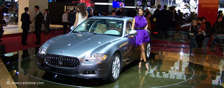 MASERATI QUATTROPORTE Salon Auto PARIS 2008