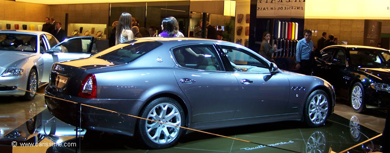 MASERATI QUATTROPORTE Salon Auto PARIS 2008