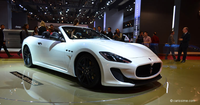 Maserati GranCabrio MC au Salon Automobile de Paris 2012