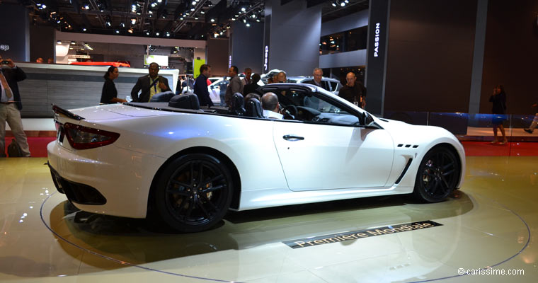 Maserati GranCabrio MC au Salon Automobile de Paris 2012