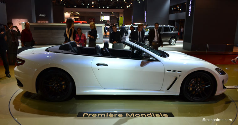 Maserati GranCabrio MC au Salon Automobile de Paris 2012