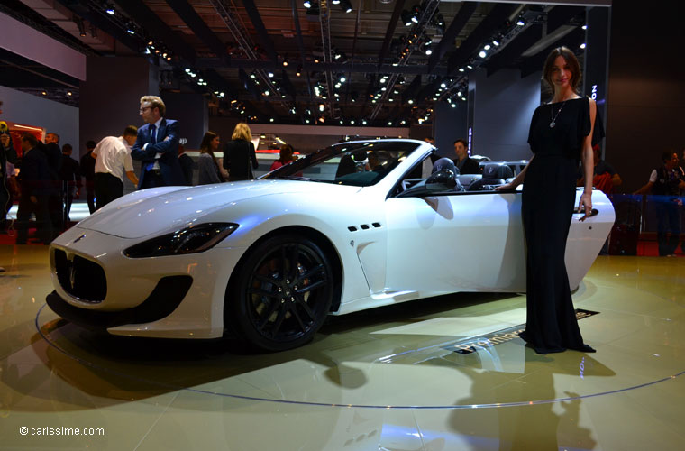 Maserati GranCabrio MC au Salon Automobile de Paris 2012