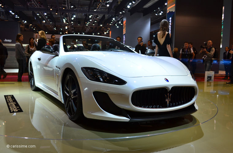 Maserati GranCabrio MC au Salon Automobile de Paris 2012