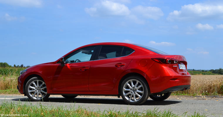 Essai Mazda 3 ; 4 portes Diesel 2014